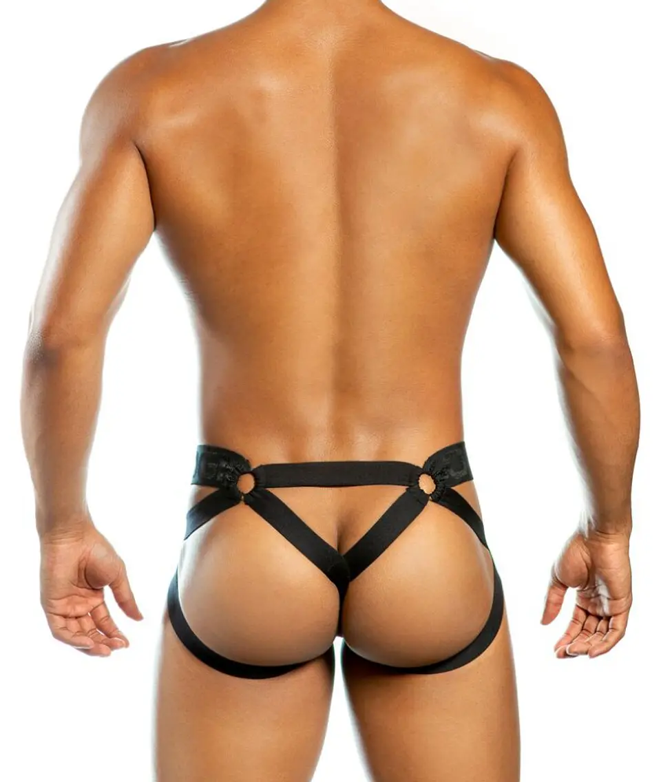 EROTIC BLACK JOCKSTRAP 3