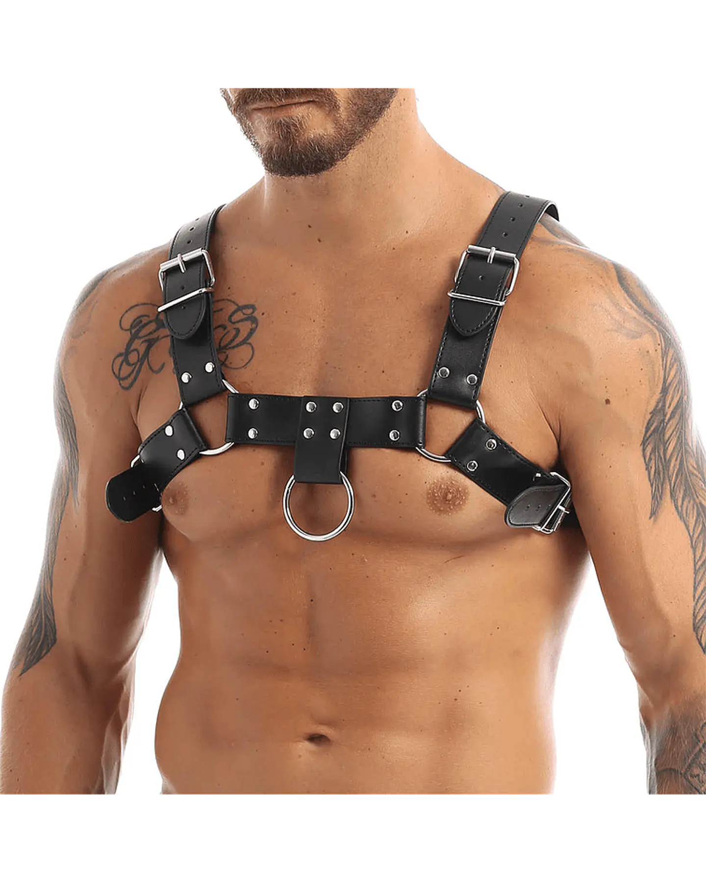 ARNES PECHERA  PARA HOMBRE EN CUERO SINTETICO 2