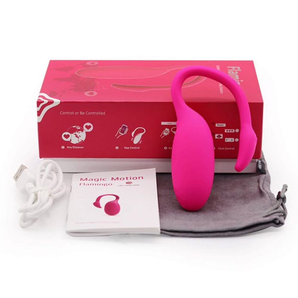 Vibrador remoto Flamingo Magic motion 2