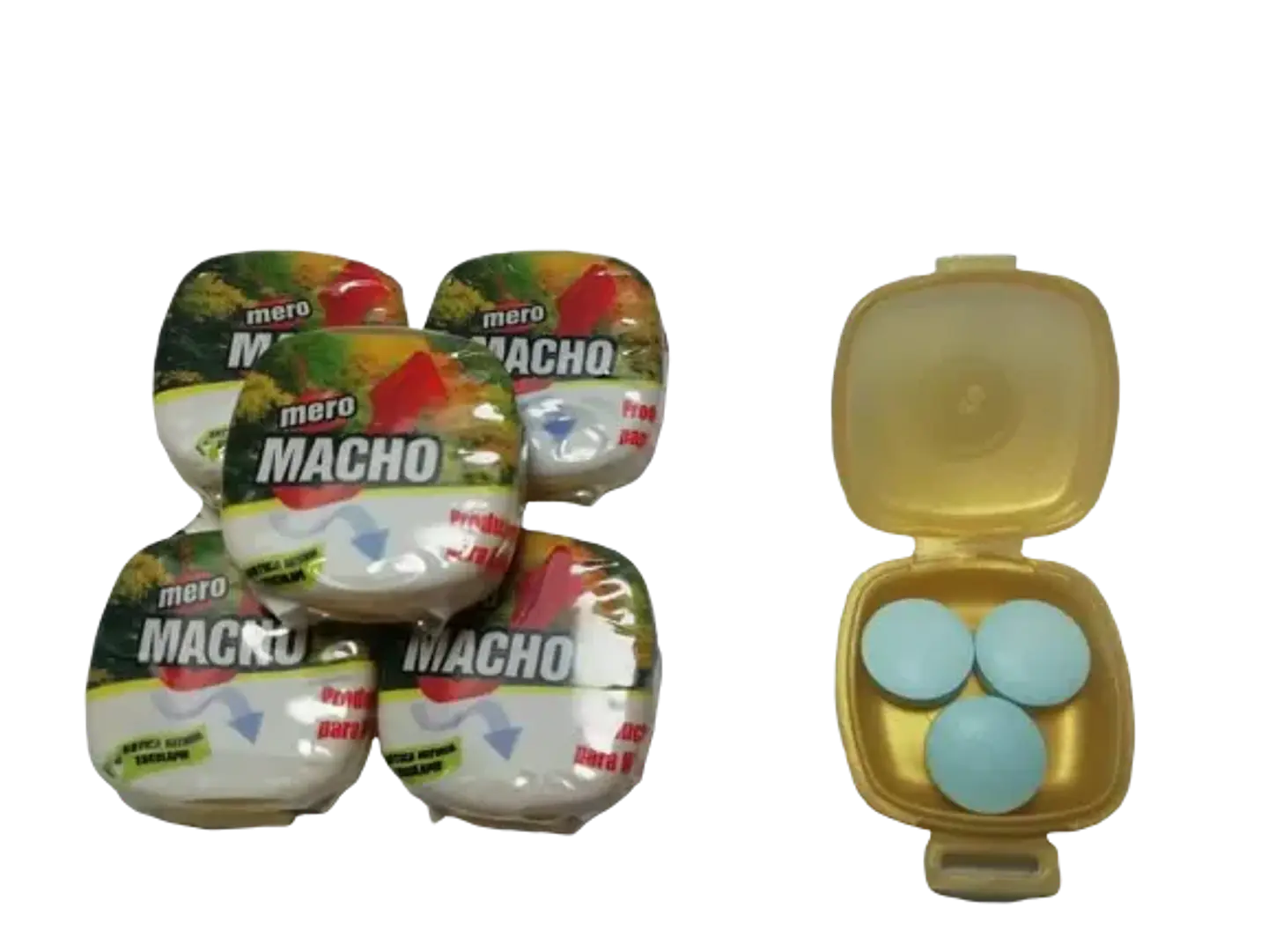 Mero Macho Caps Potencializador Sexual Original  1