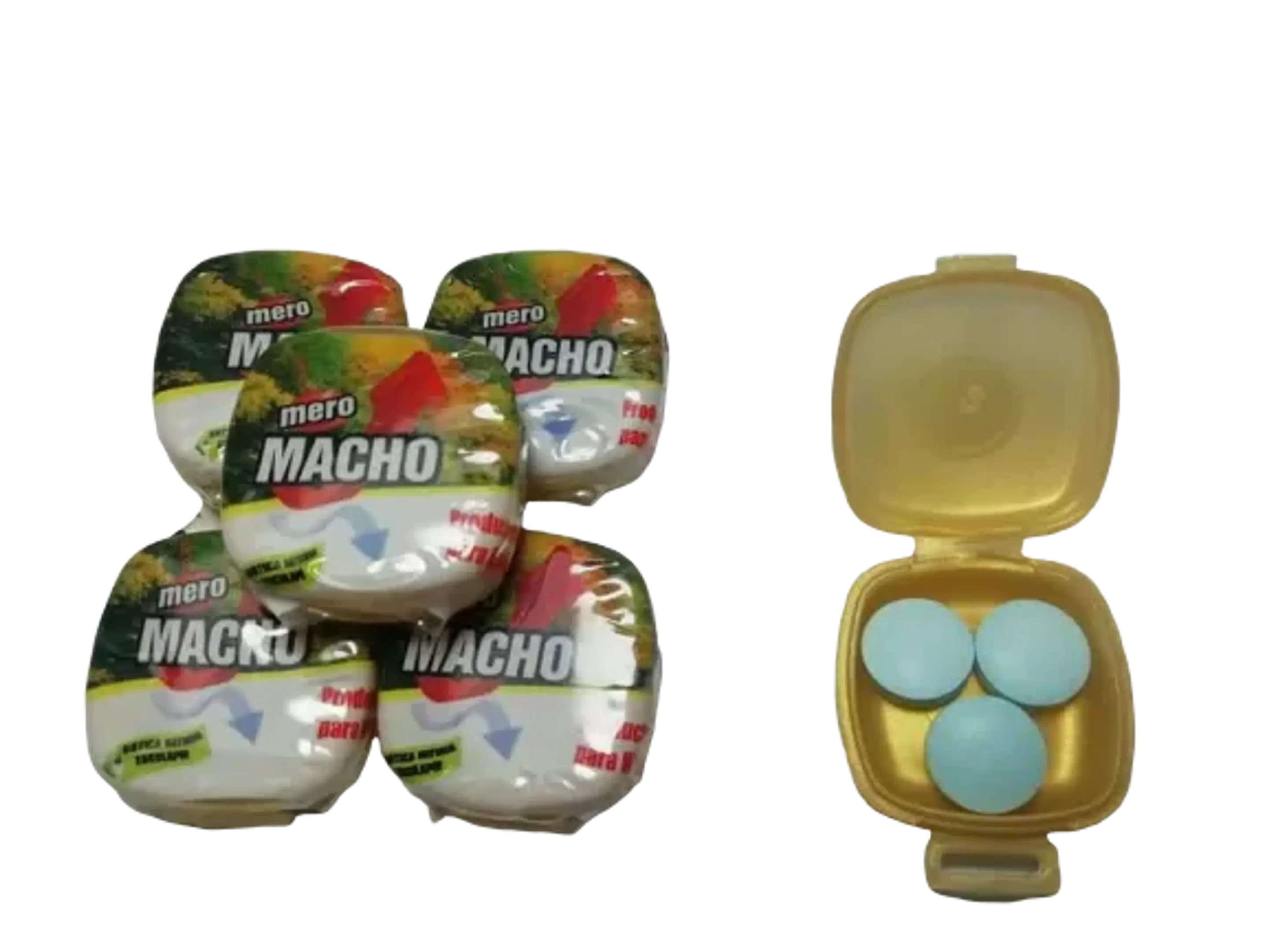 Mero Macho Caps Potencializador Sexual Original  1