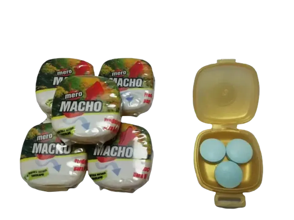 Mero Macho Caps Potencializador Sexual Original  1