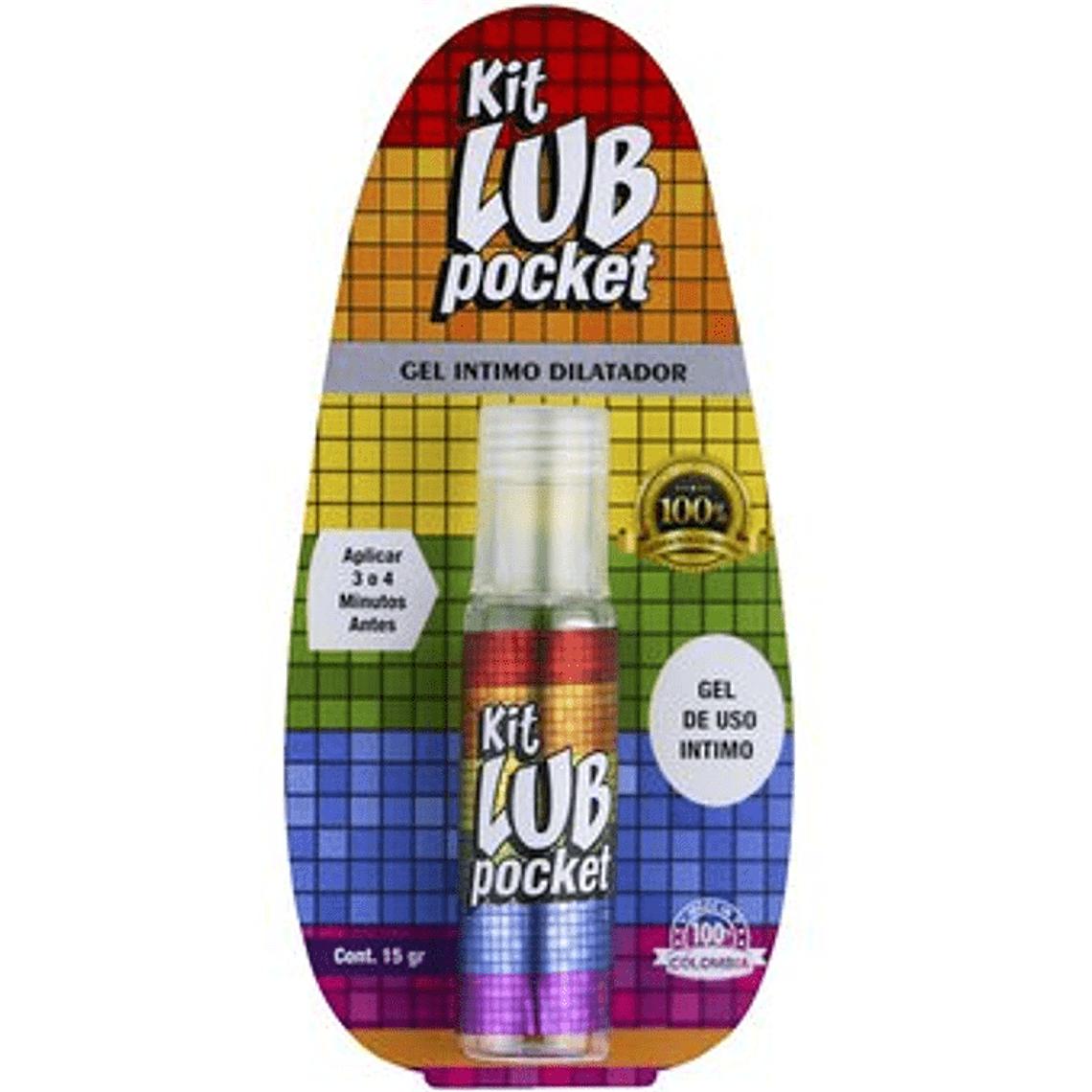 Gel Intimo Lubricante Neutro Anal Gay 1