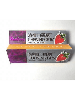 CHEWING GUM (CHICLES EXCITANTES)