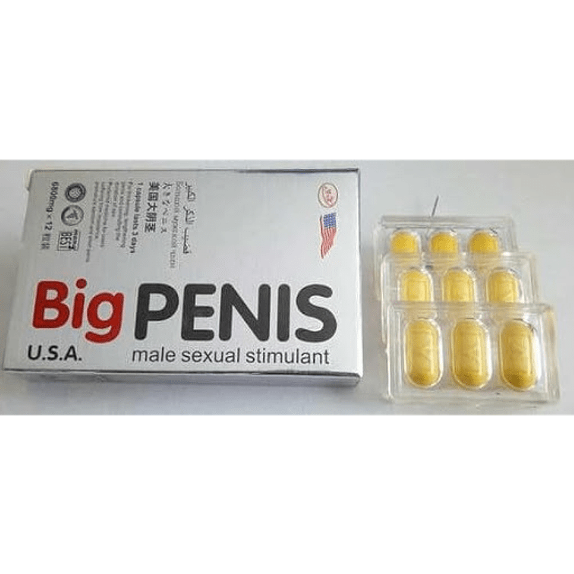 BIG PENIS X 3 CAPSULAS 2