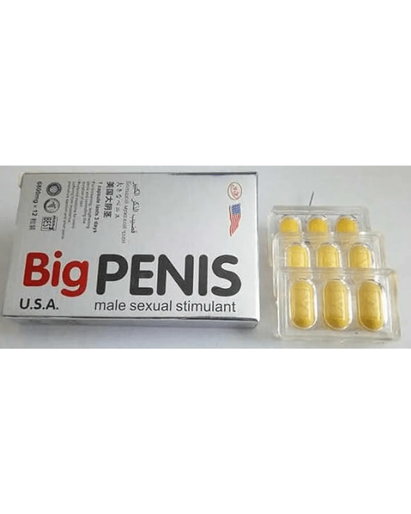 BIG PENIS X 3 CAPSULAS 2