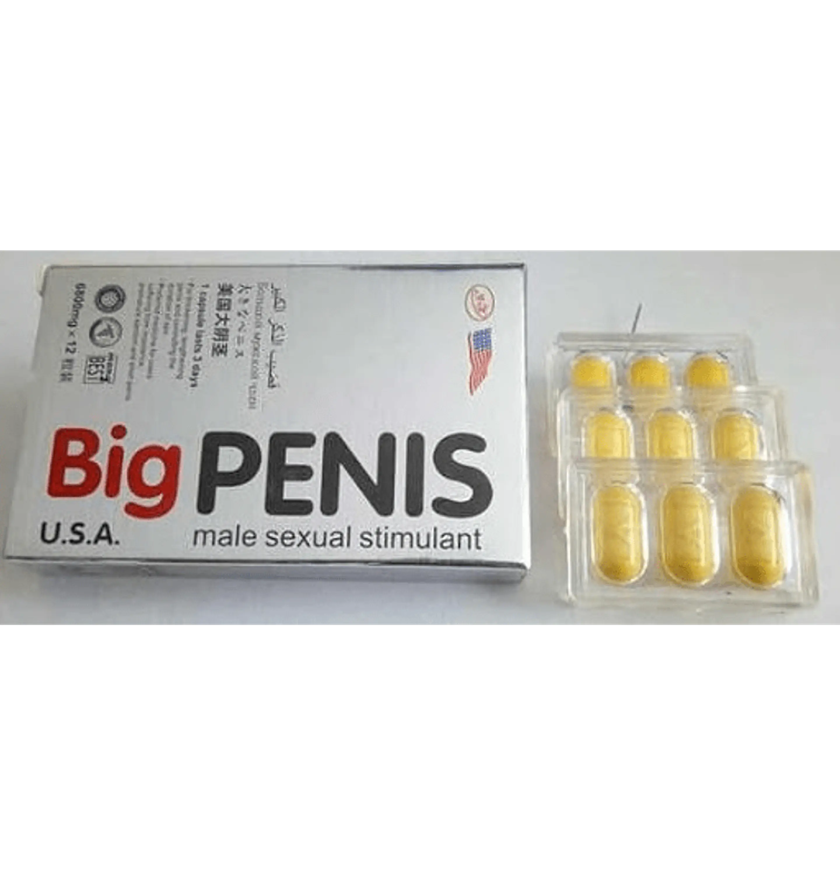 BIG PENIS X 3 CAPSULAS 2