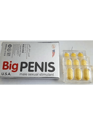BIG PENIS X 3 CAPSULAS