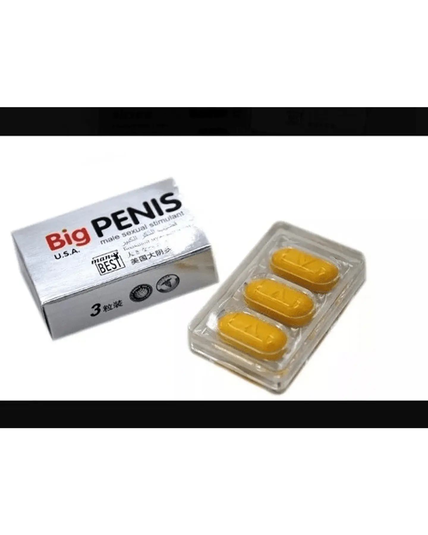 BIG PENIS X 3 CAPSULAS 3