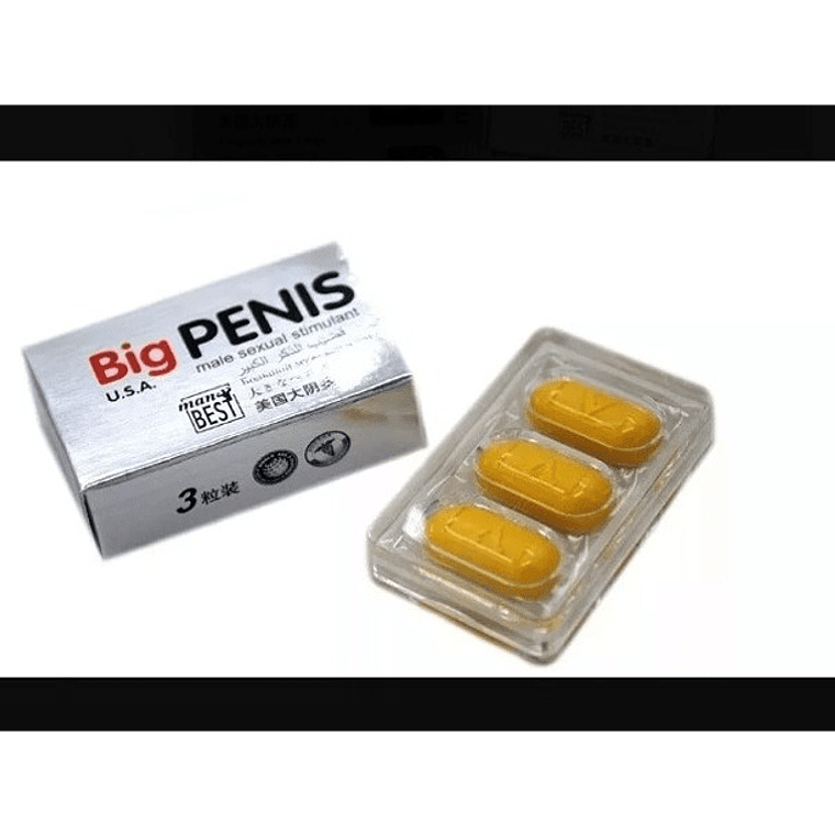 BIG PENIS X 3 CAPSULAS 3