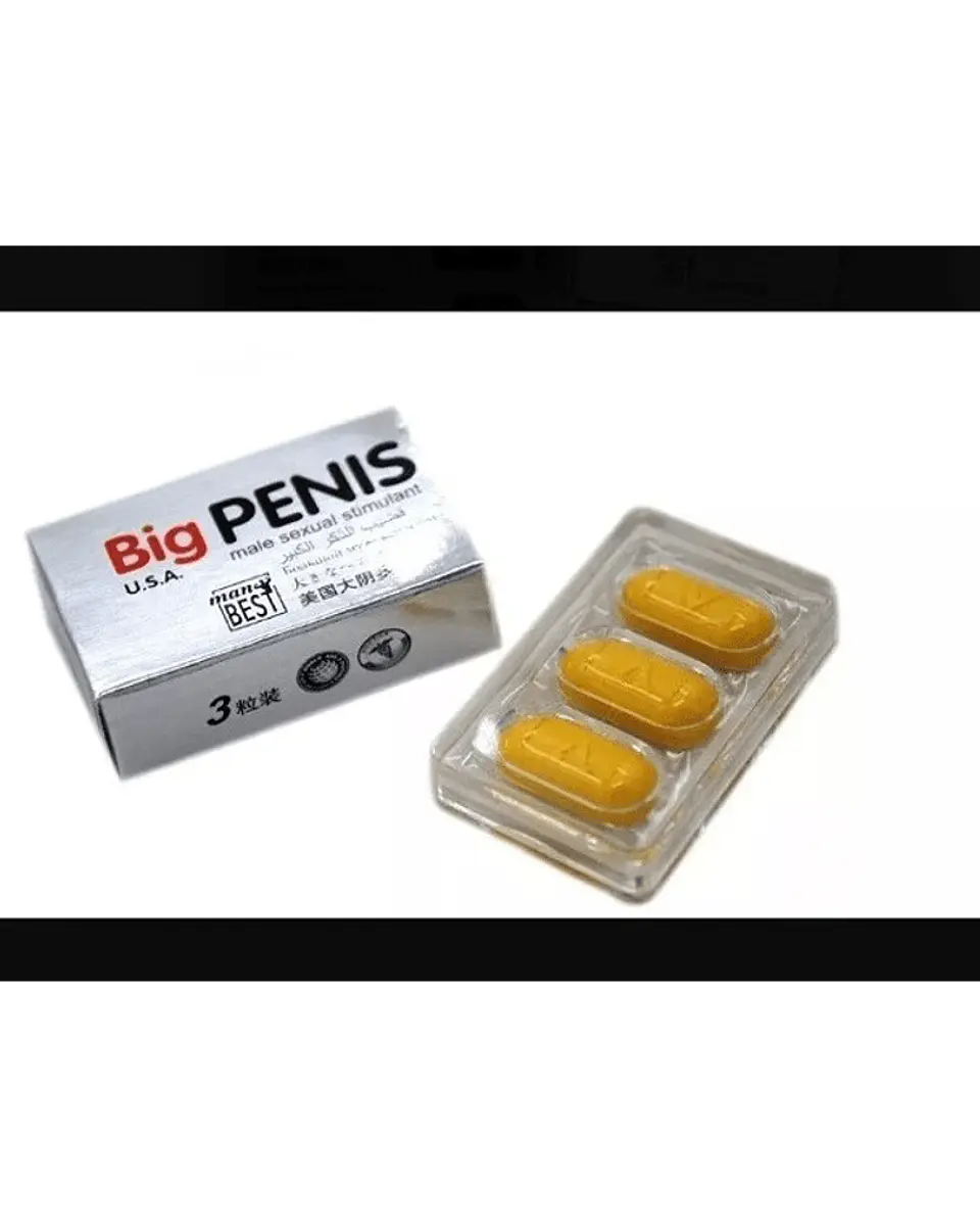 BIG PENIS X 3 CAPSULAS 3
