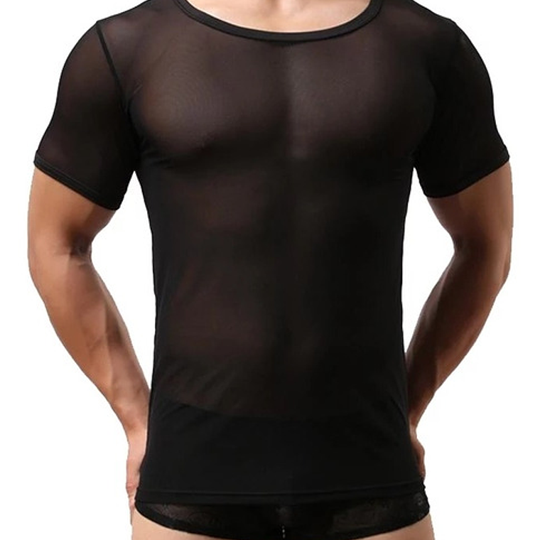 Camisetas En Malla, Slimfit, 1