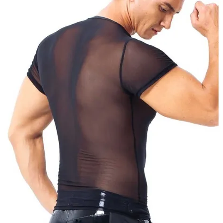 Camisetas En Malla, Slimfit, 4