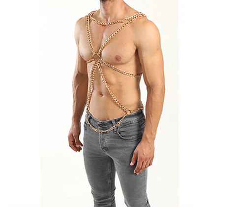 Arnés de cadena para el cuerpo X men MP