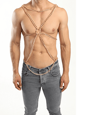 Arnés de cadena para el cuerpo X men MP