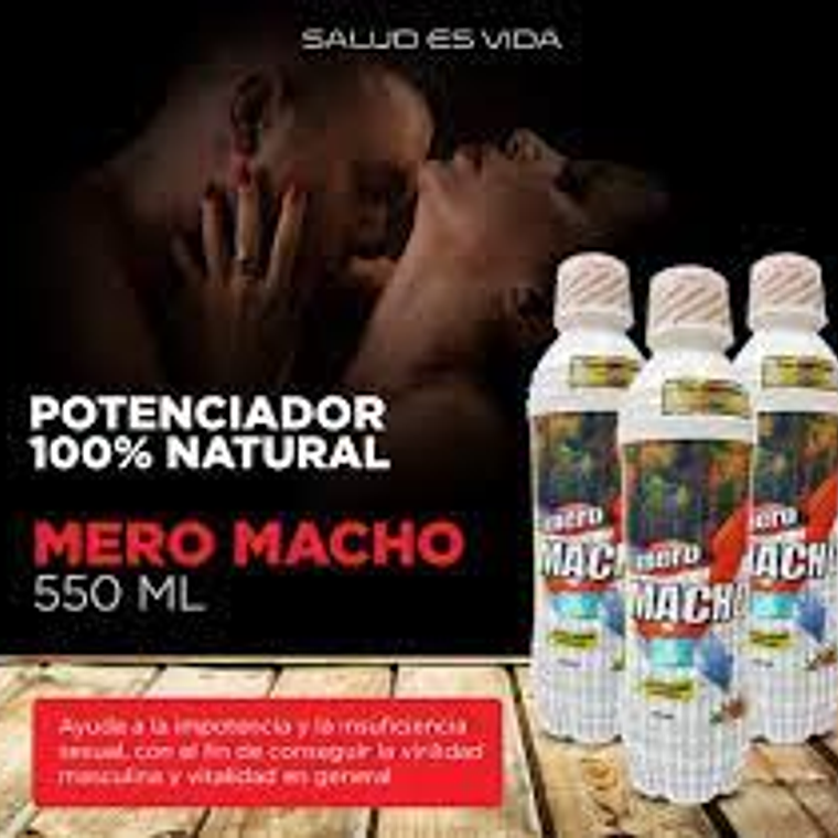 Mero Macho Original en Frasco 3