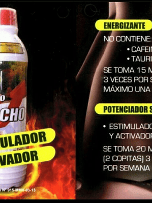 Mero Macho Original en Frasco