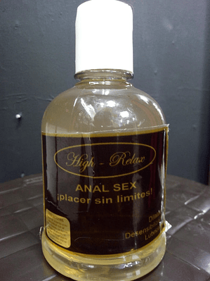 Dilatador Anal High Relax Liquido x 500 ml