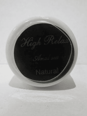 Dilatador Anal High Relax crema Pequeña