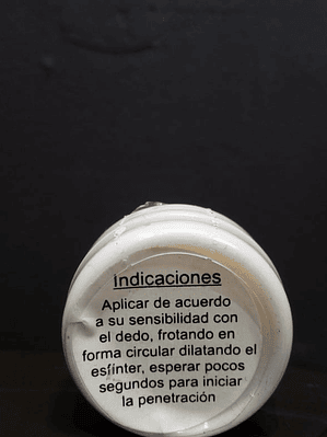 Dilatador Anal High Relax crema Pequeña