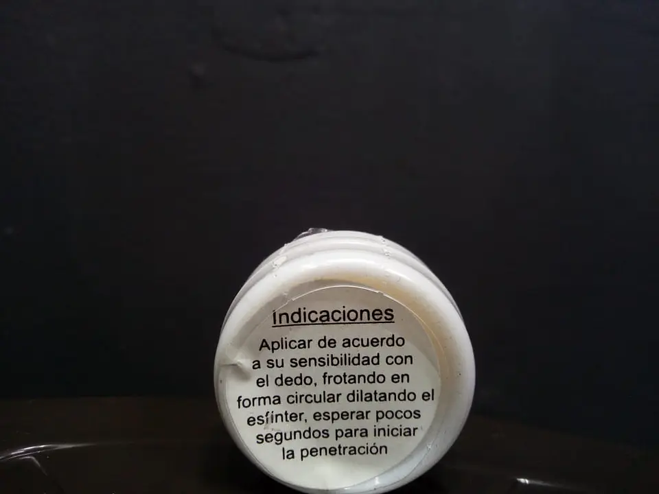 Dilatador Anal High Relax crema Pequeña 2