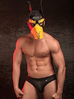 MASCARA DOG HIMEROS BLANCO