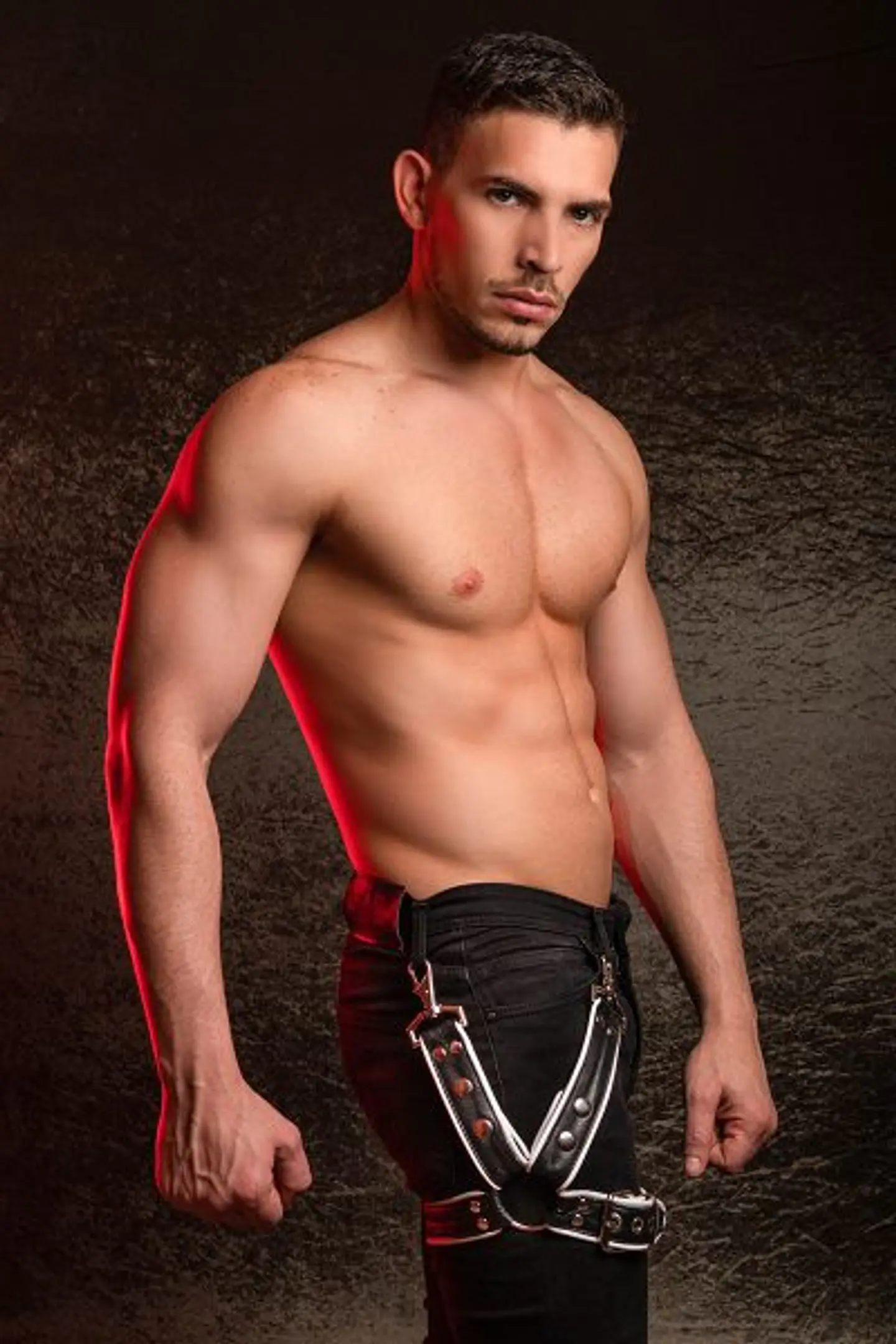 HORNY DUDE LEATHER LEG HARNESS MP 3