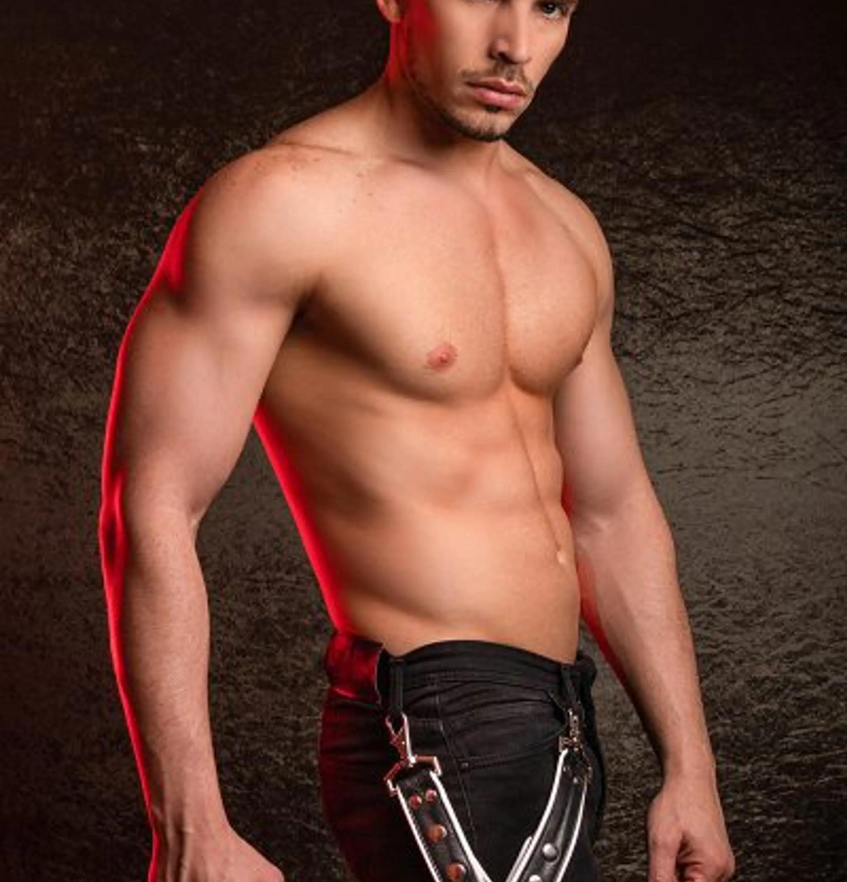 HORNY DUDE LEATHER LEG HARNESS MP 3