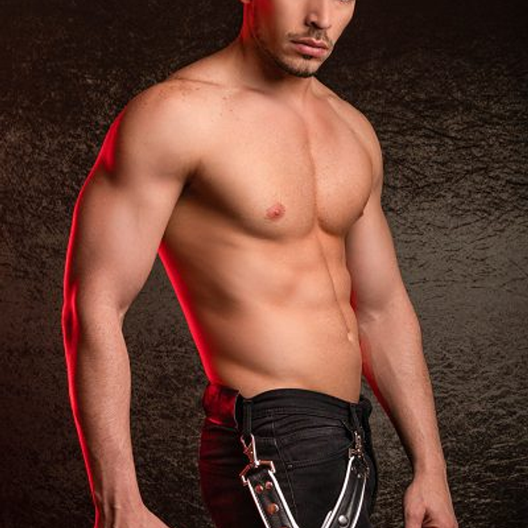 HORNY DUDE LEATHER LEG HARNESS MP 3