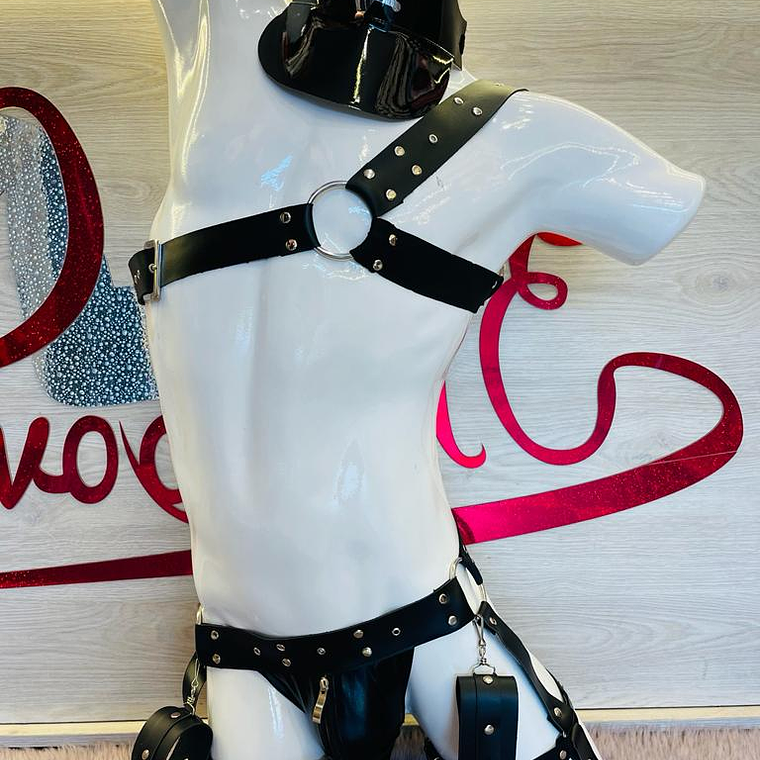 CONJUNTO MP FOR MEN BDSM 2