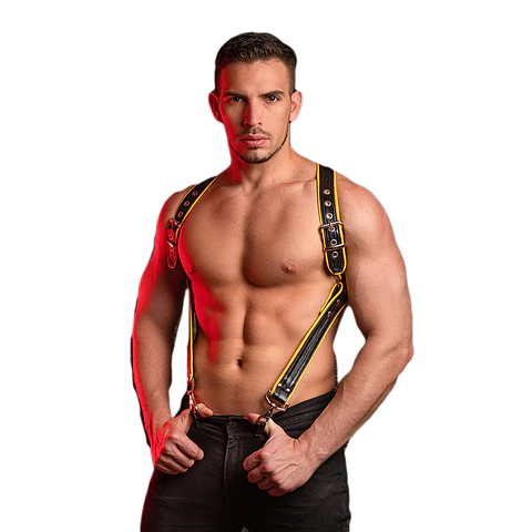 Industry Harness  Negro/Amarillo 