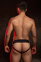 HORNY DUDE LEATHER JOCKTRAP EN CUERO  - Miniatura 4