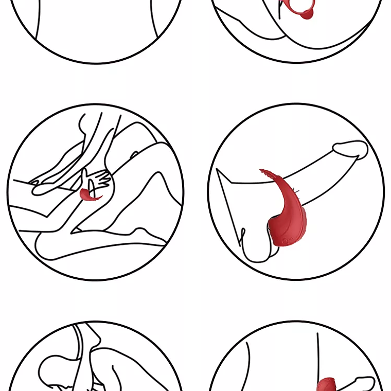 ANILLO SILICONADO CON SHOCK ELETRICO 2