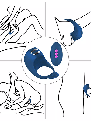 ANILLO SILICONADO CON SHOCK ELETRICO