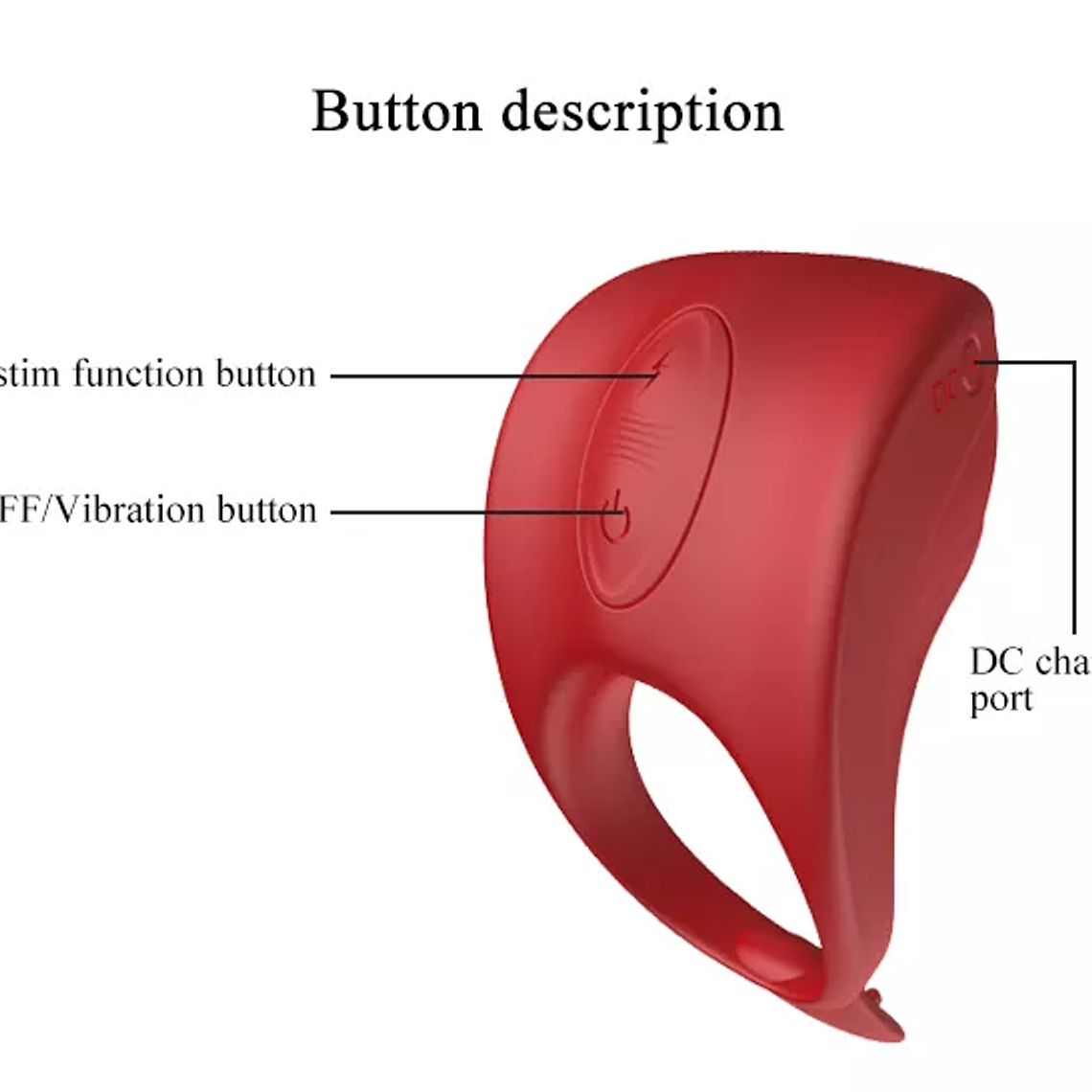 ANILLO SILICONADO CON SHOCK ELETRICO 5