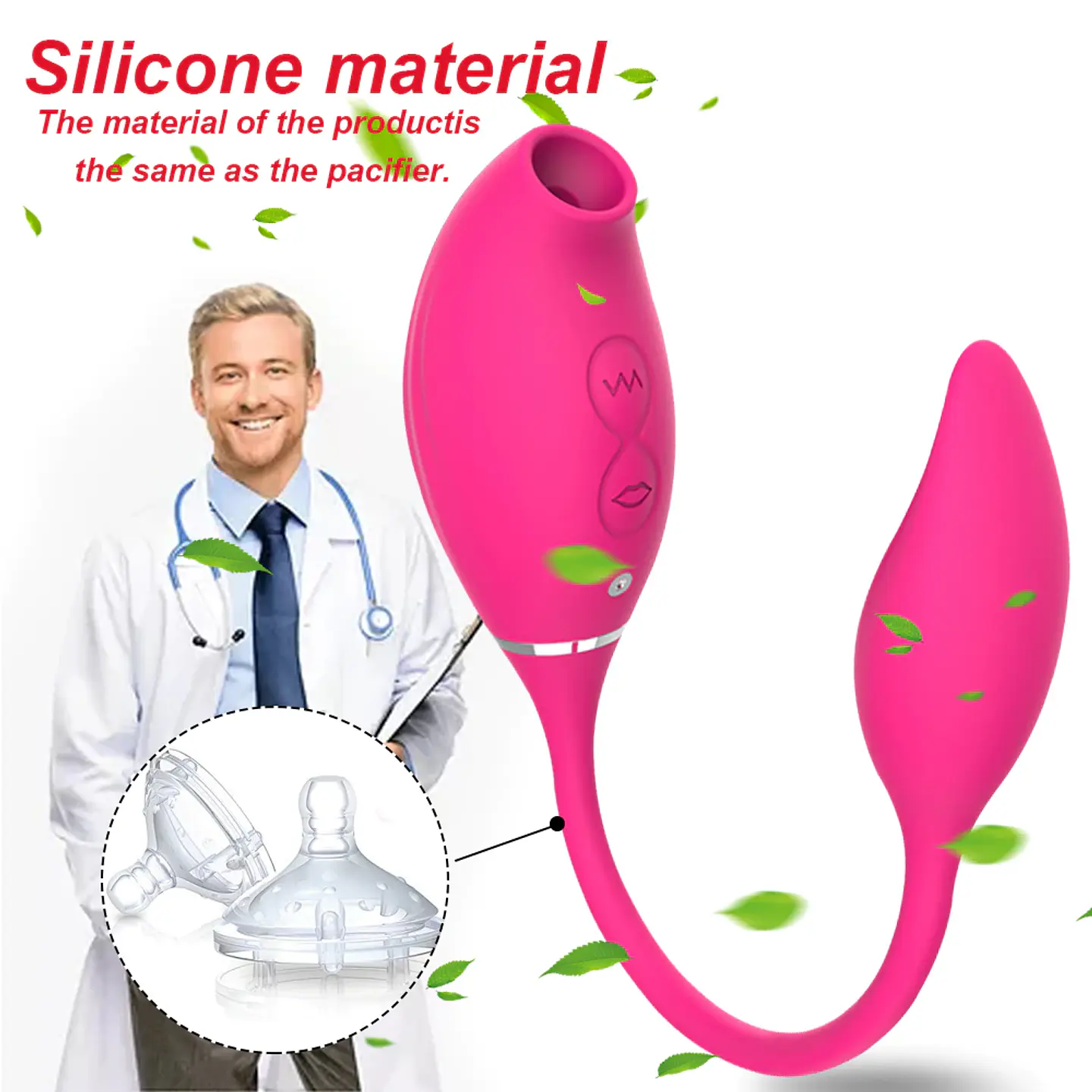  Vibrador de succión de clítoris 2 en 1 para mujeres y adultos 1