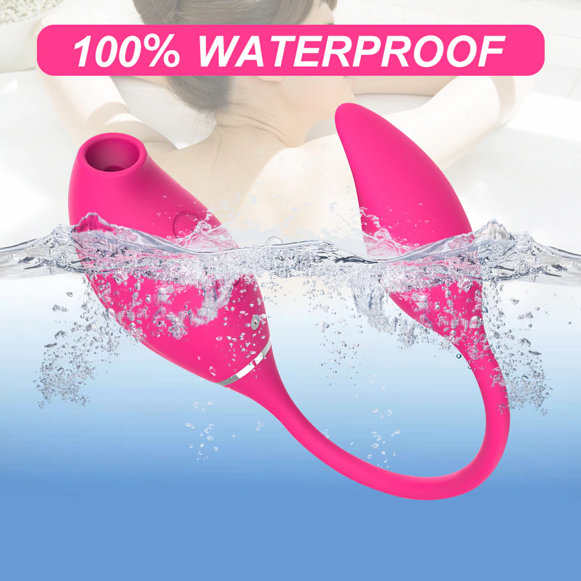  Vibrador de succión de clítoris 2 en 1 para mujeres y adultos 2