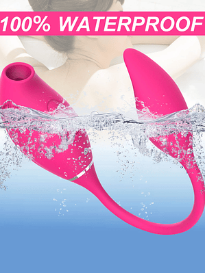  Vibrador de succión de clítoris 2 en 1 para mujeres y adultos