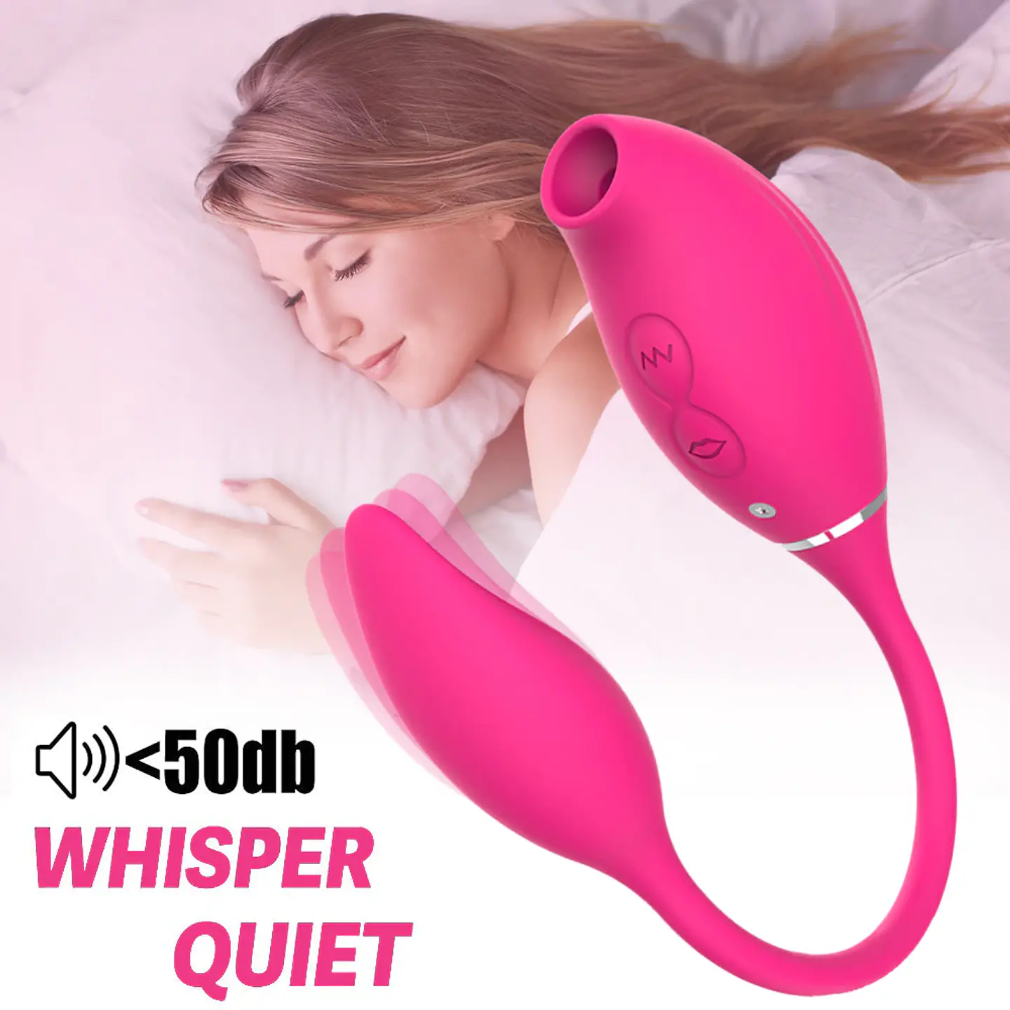  Vibrador de succión de clítoris 2 en 1 para mujeres y adultos 3