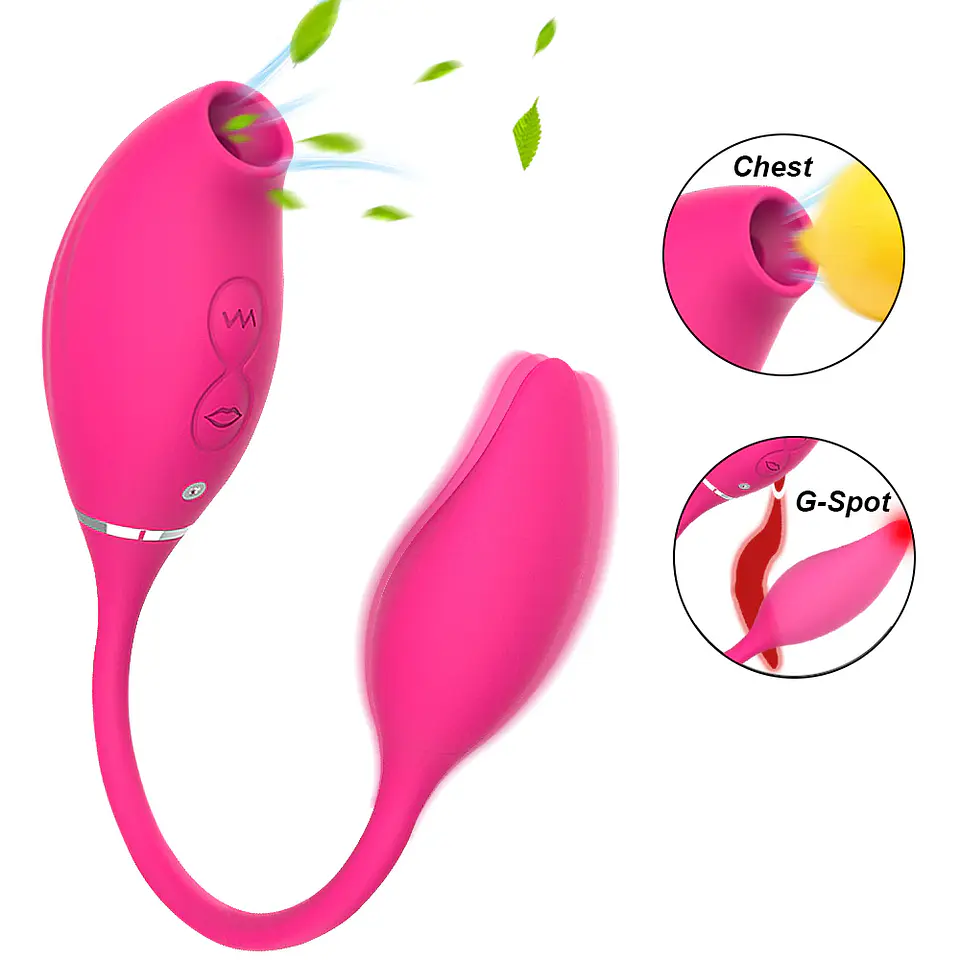  Vibrador de succión de clítoris 2 en 1 para mujeres y adultos 6