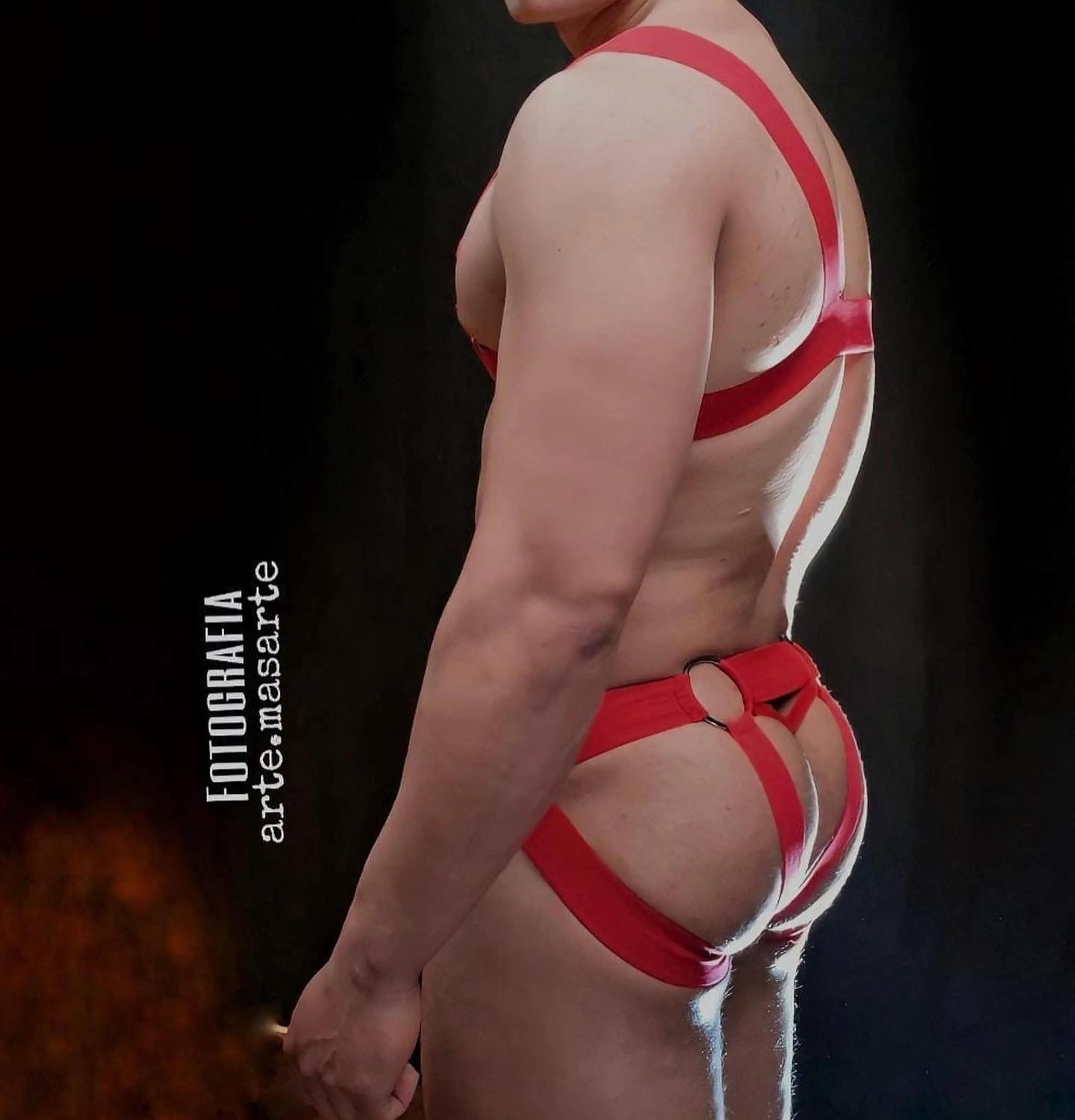 SUSPENSORIO CON HERRAJE Y ARNES DE PECHO 2