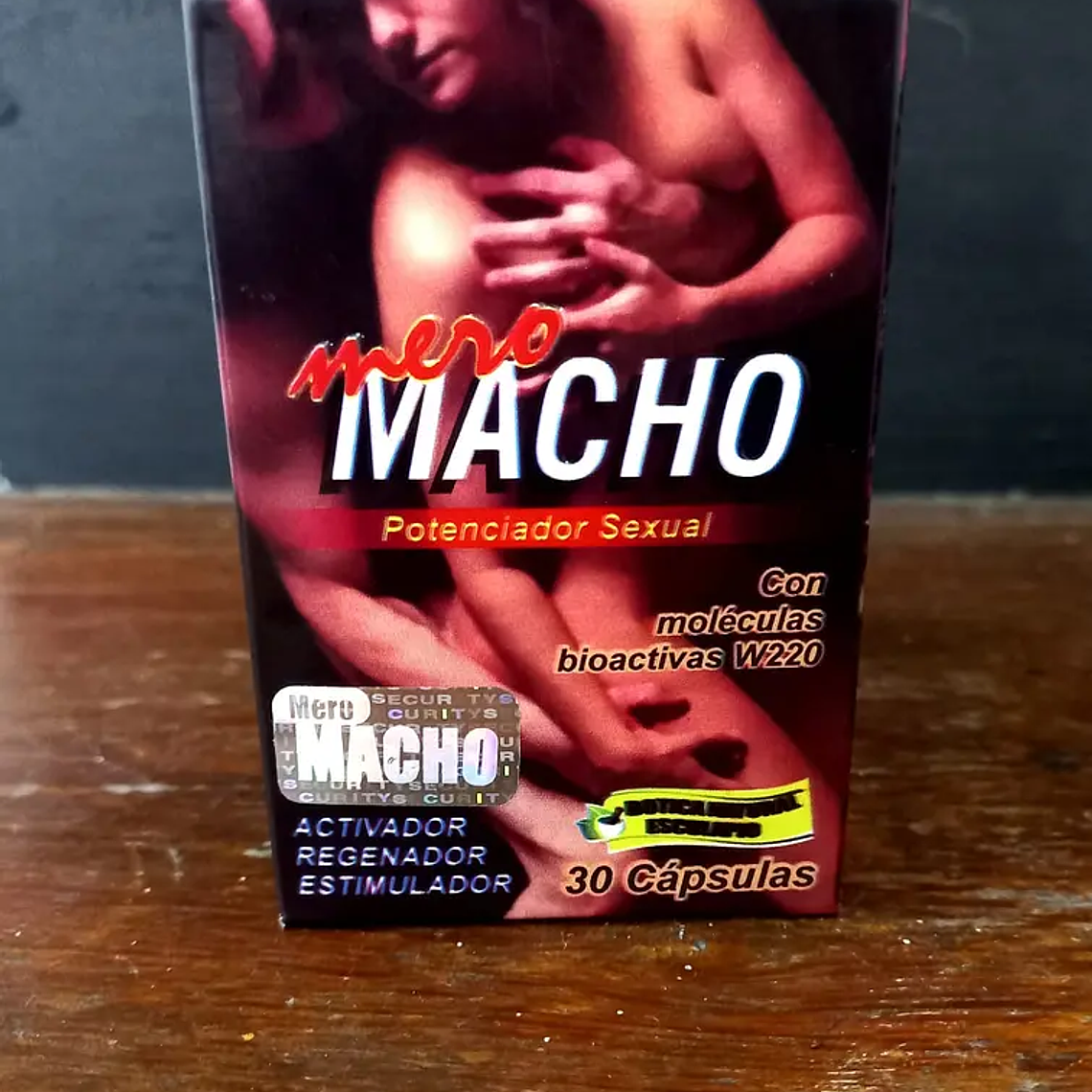 Mero Macho Caps Potencializador Sexual Original x 3 1