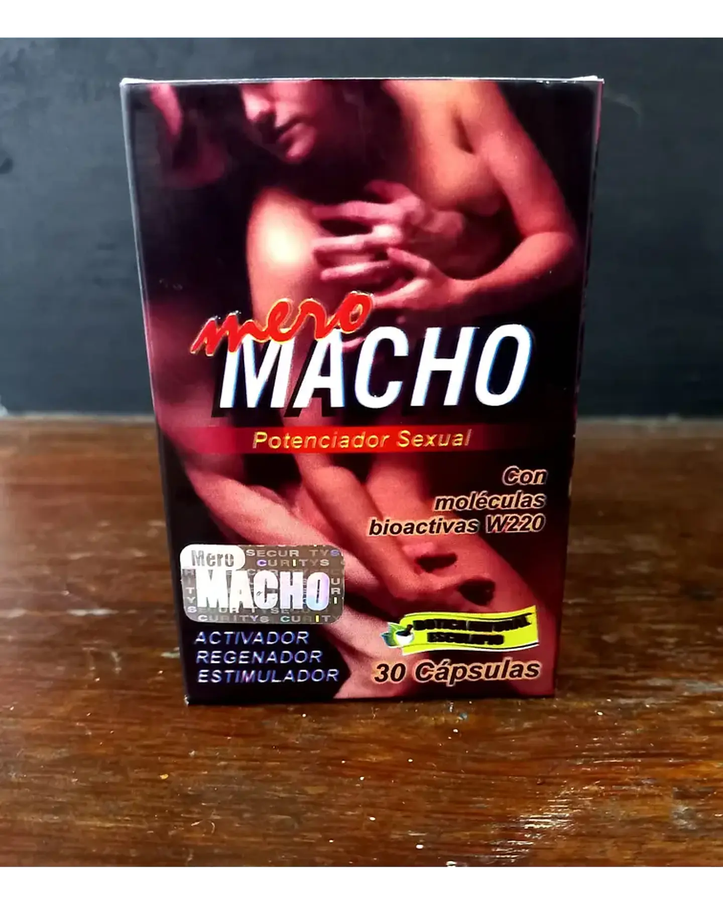 Mero Macho Caps Potencializador Sexual Original x 3 1