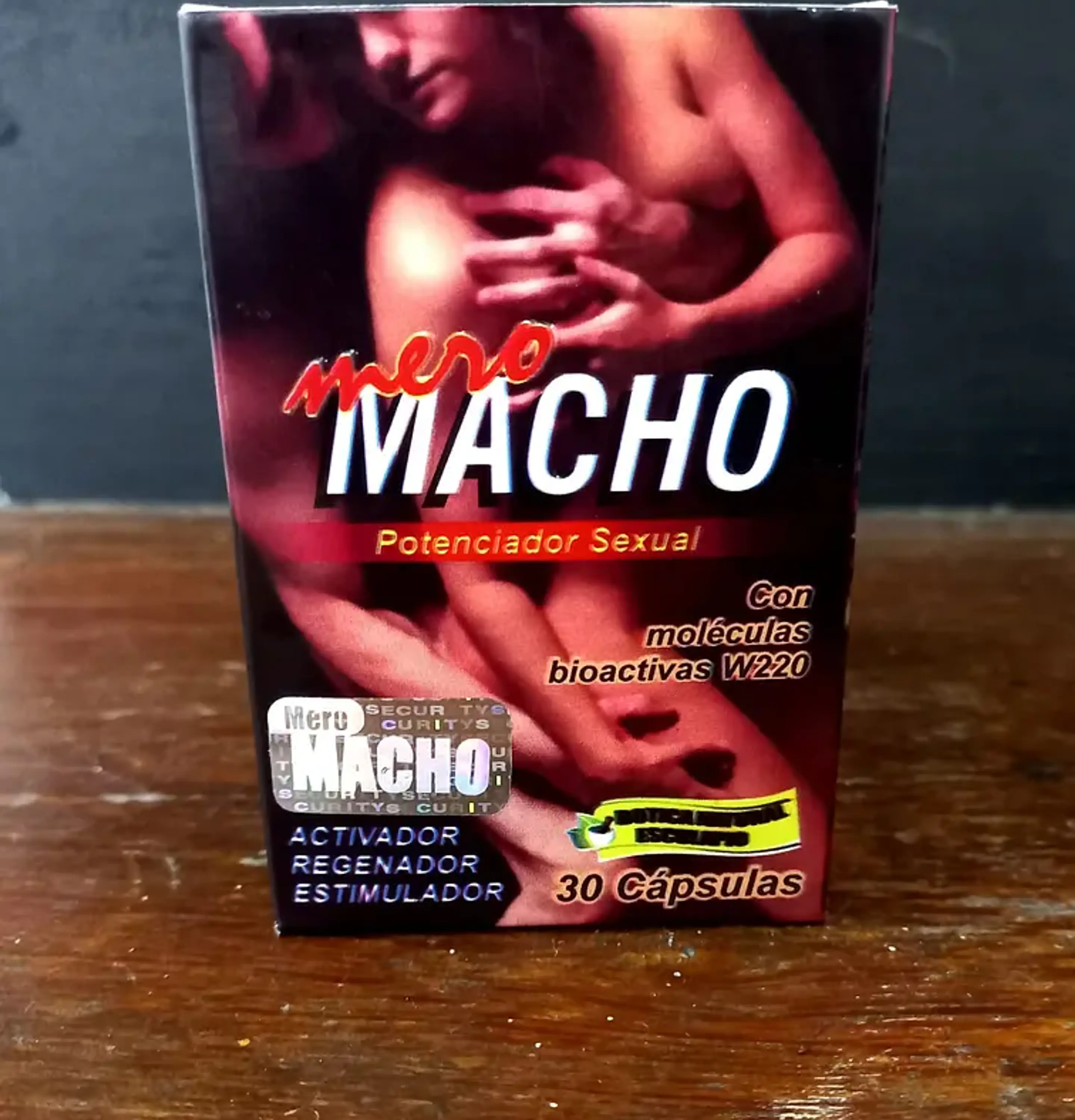 Mero Macho Caps Potencializador Sexual Original x 3 1