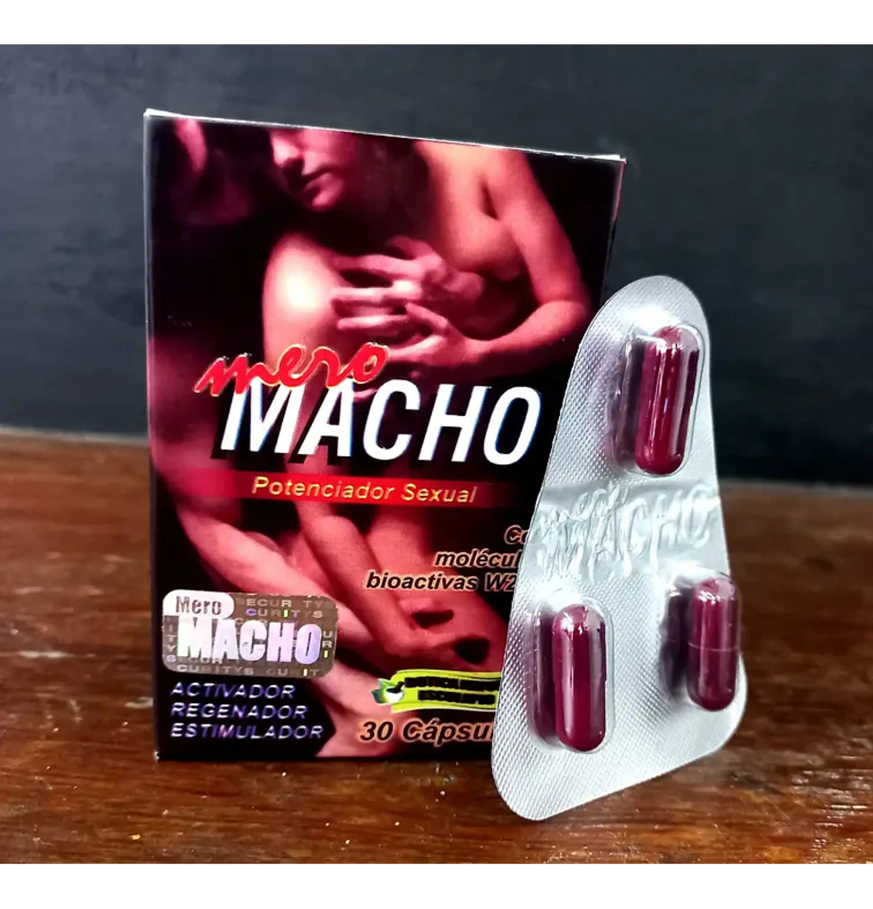 Mero Macho Caps Potencializador Sexual Original x 3 2