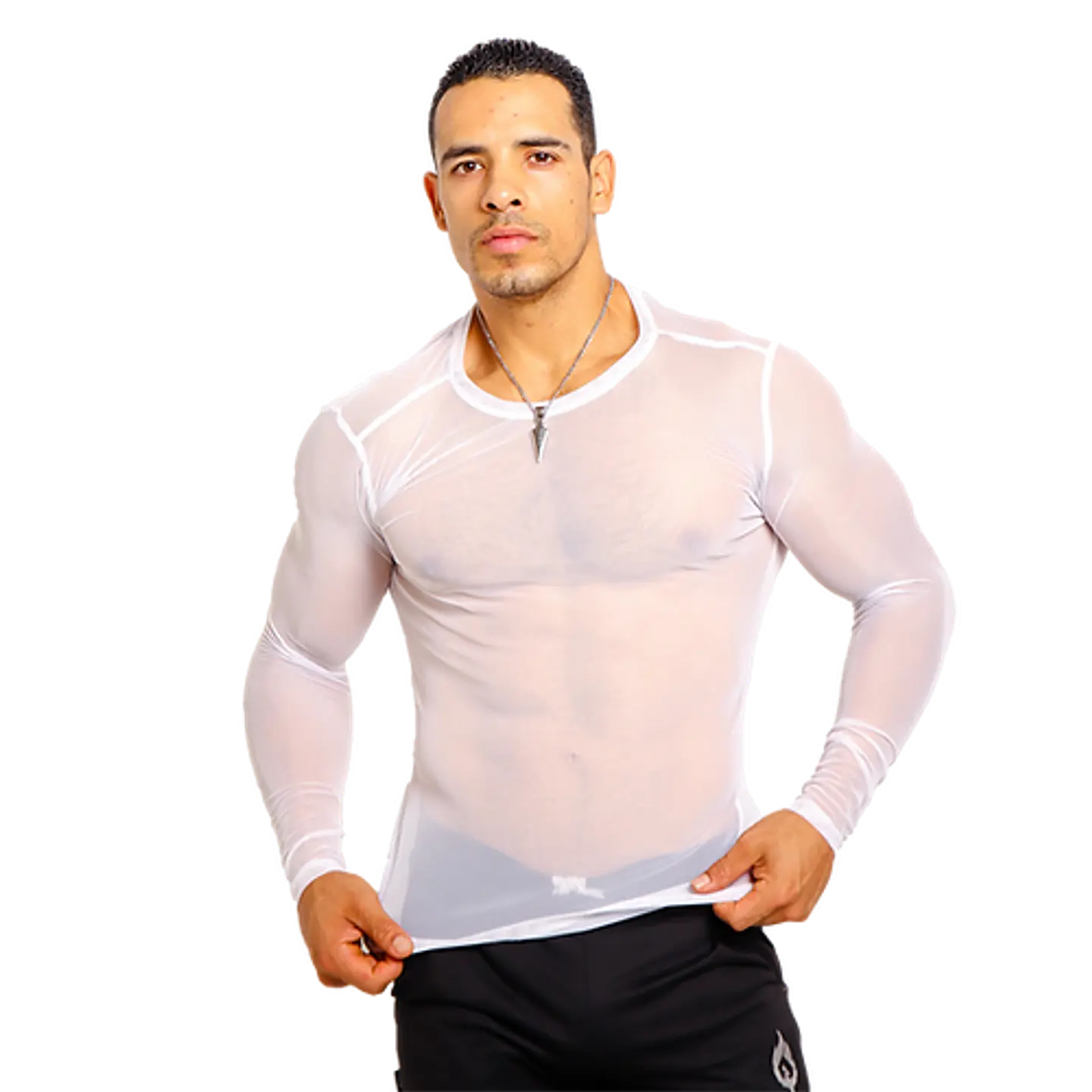 CAMISETA MALLA MANGA LARGA PARA HOMBRE 1