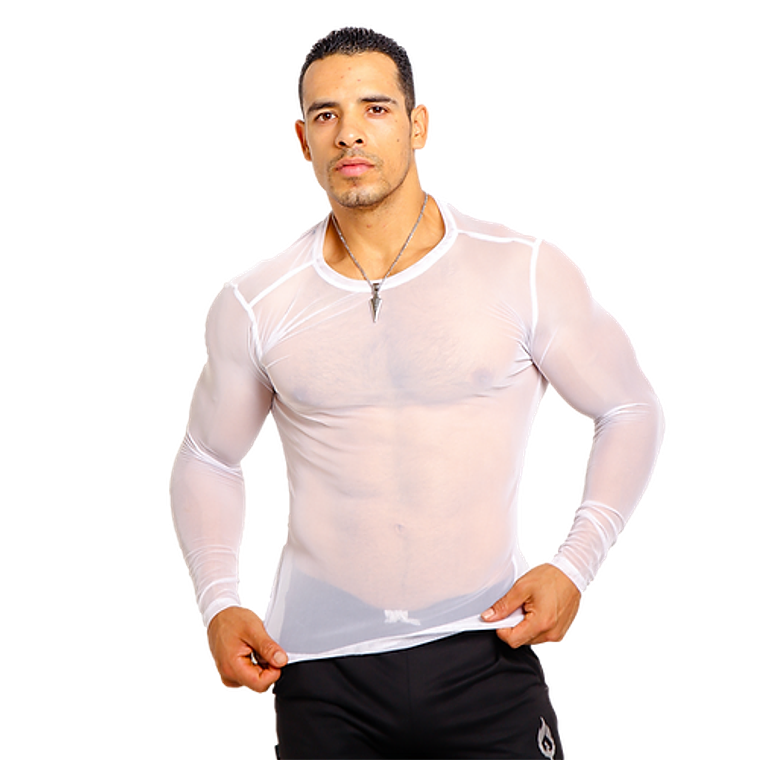 CAMISETA MALLA MANGA LARGA PARA HOMBRE 1