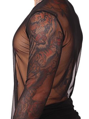 CAMISETA MALLA MANGA LARGA PARA HOMBRE