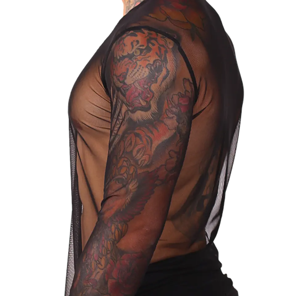 CAMISETA MALLA MANGA LARGA PARA HOMBRE 2
