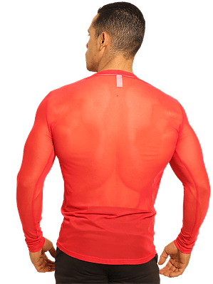 CAMISETA MALLA MANGA LARGA PARA HOMBRE